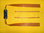 Handgefertigter Flachbandgummi für Schleuder/Zwille, Thera-Band Gold, einfach, Länge 19 cm – Spezial
